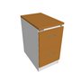 Office Pro / Metal furniture / Rgd 12 ce - (400x668x755)